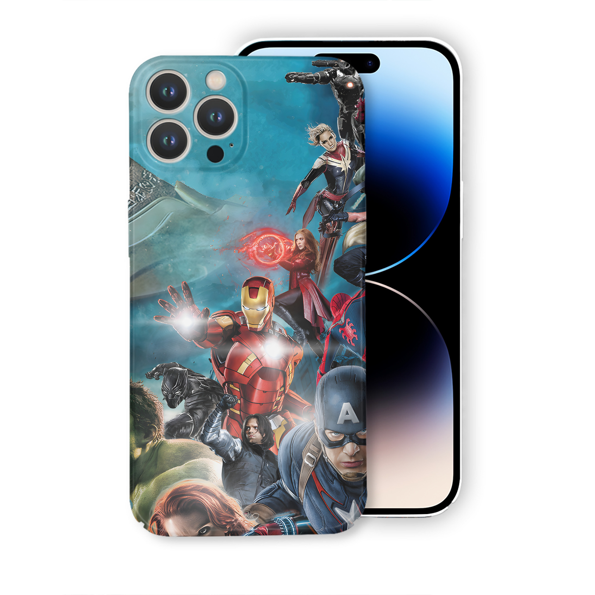 （画像用） アベンジャーズ The Avengers 【iPhone 14シリーズ対応】ハードケース